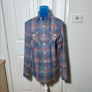 Double Ralph Lauren Cotton Button Down Shirt Small